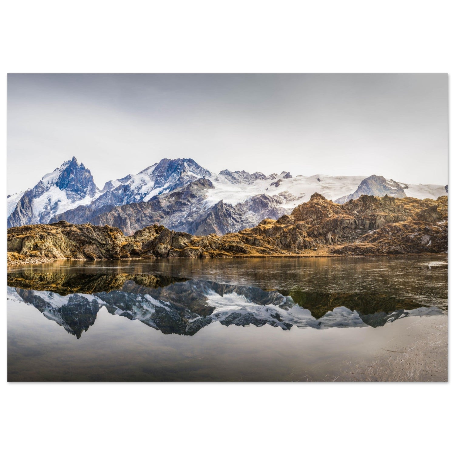 Tableaux photo avec reflets - AluArtMountains