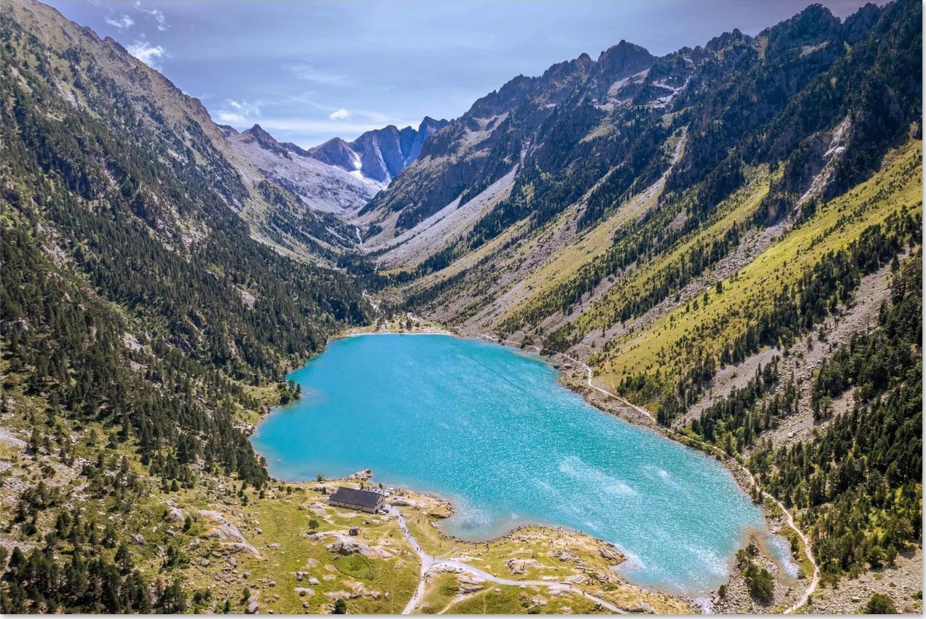 Photos de lacs, de sommets, de vallées et de paysages des Pyrénées