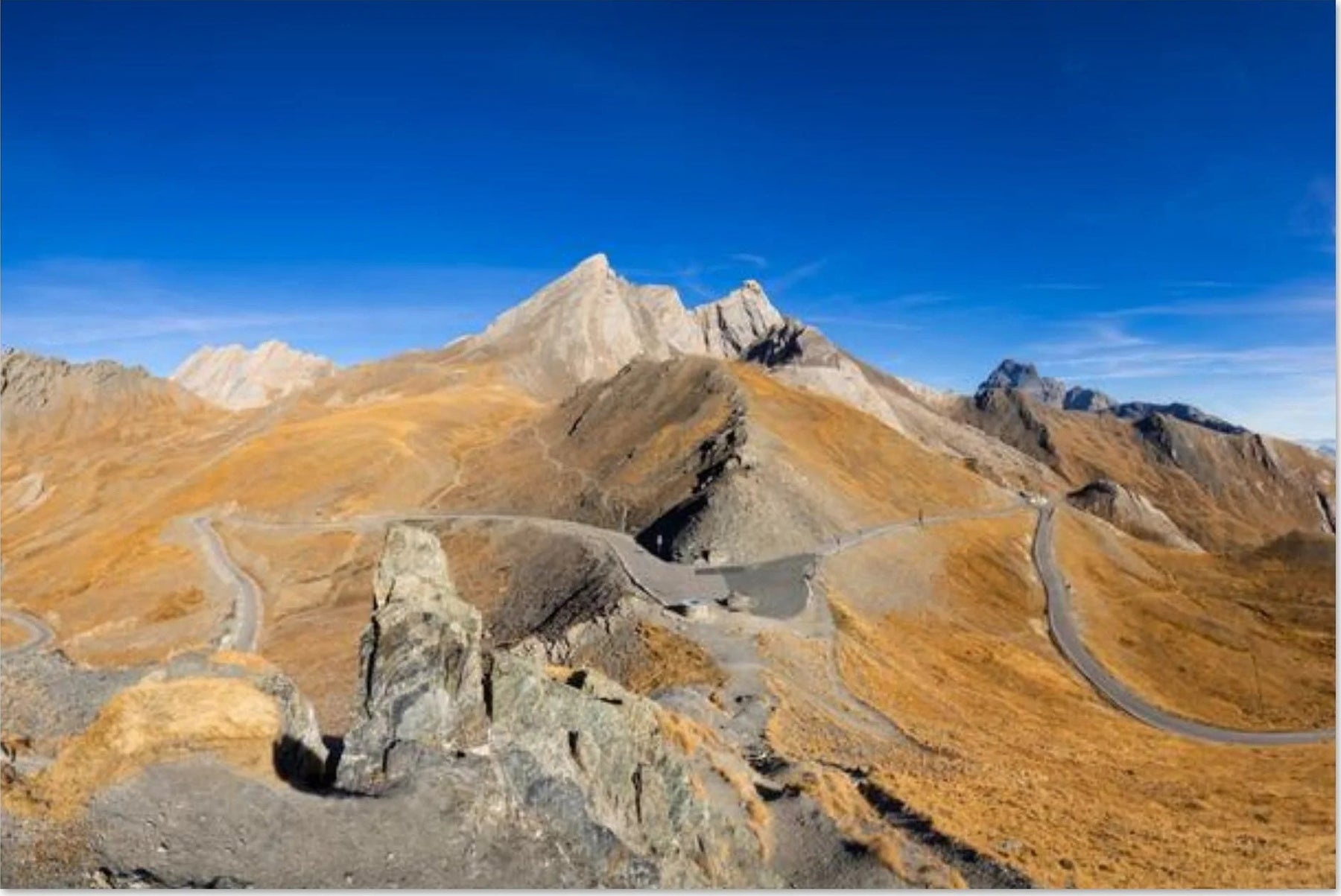 Photos des lacs, des cols, des mélèzes et des sommets du Queyras