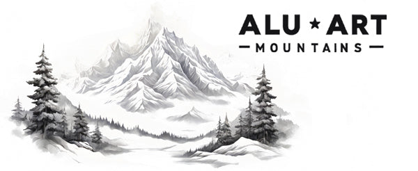 Alu Art Mountains tableau photo alu premium