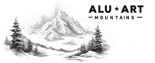 Logo Alu Art Mountains – tableaux photo de montagne en alu Dibond