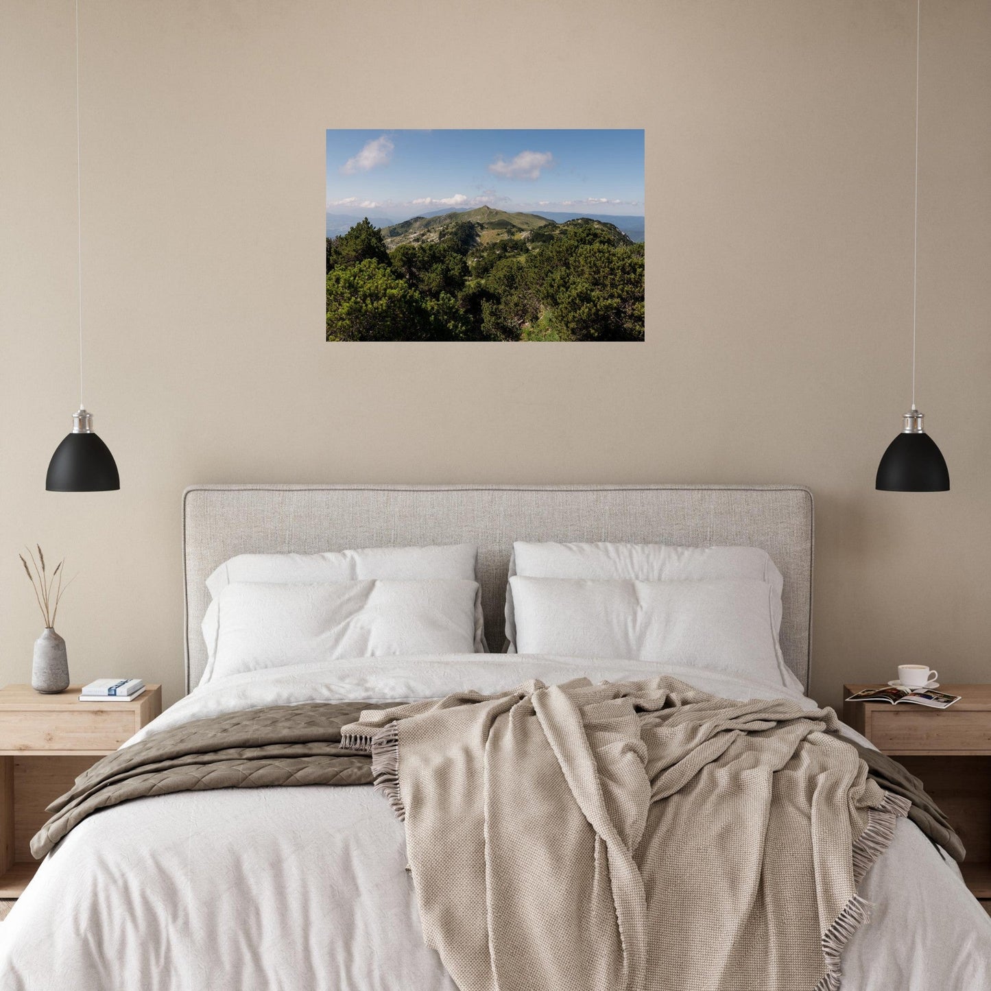 Photo of Mont Reculet in the Haute Chaîne du Jura — photo print on matte aluminium Dibond