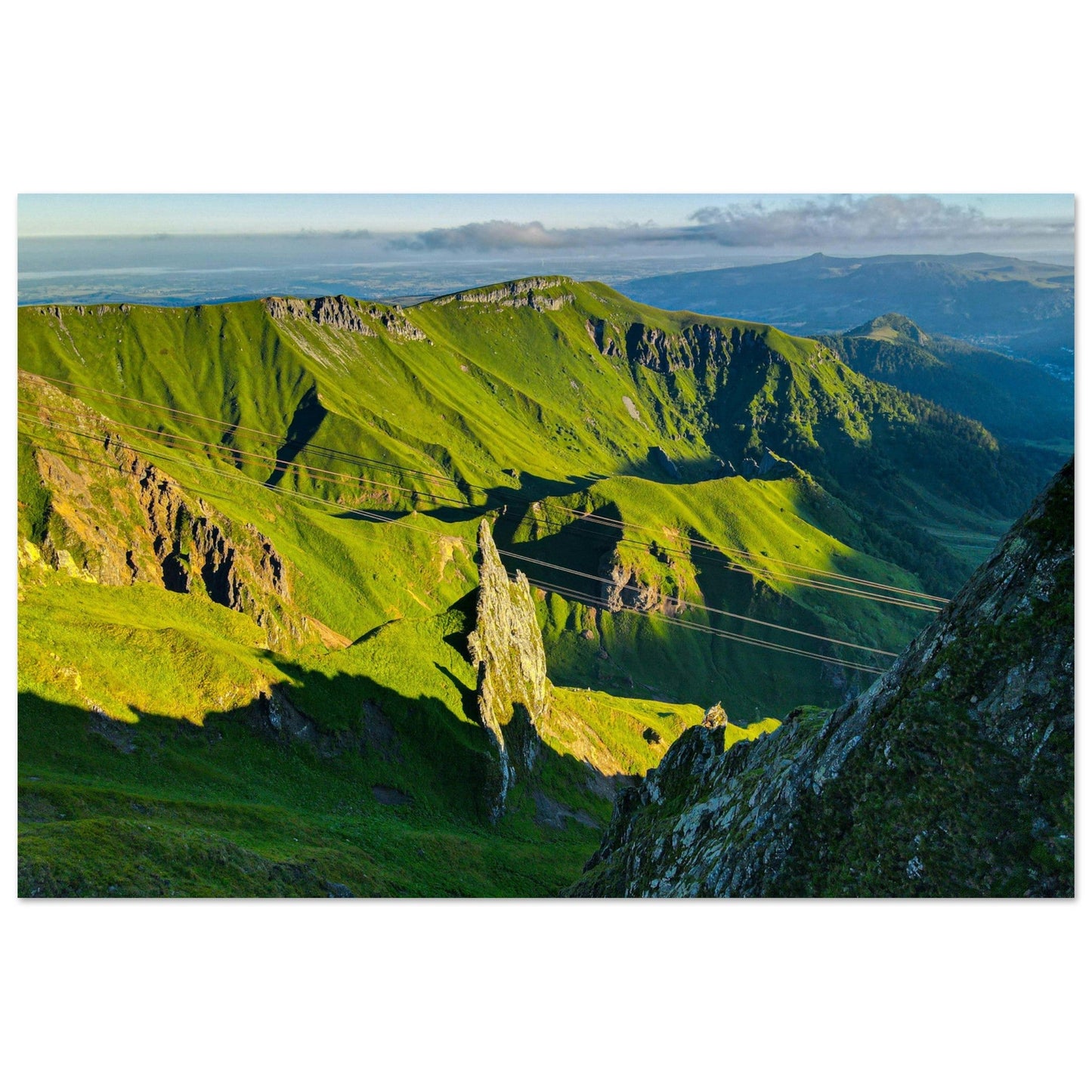 Tableau photo Photo du Puy de Sancy, Le Mont - Dore, Puy - De - Dôme 3 — tirage aluminium Dibond mat, fabrication française, prêt à accrocher
