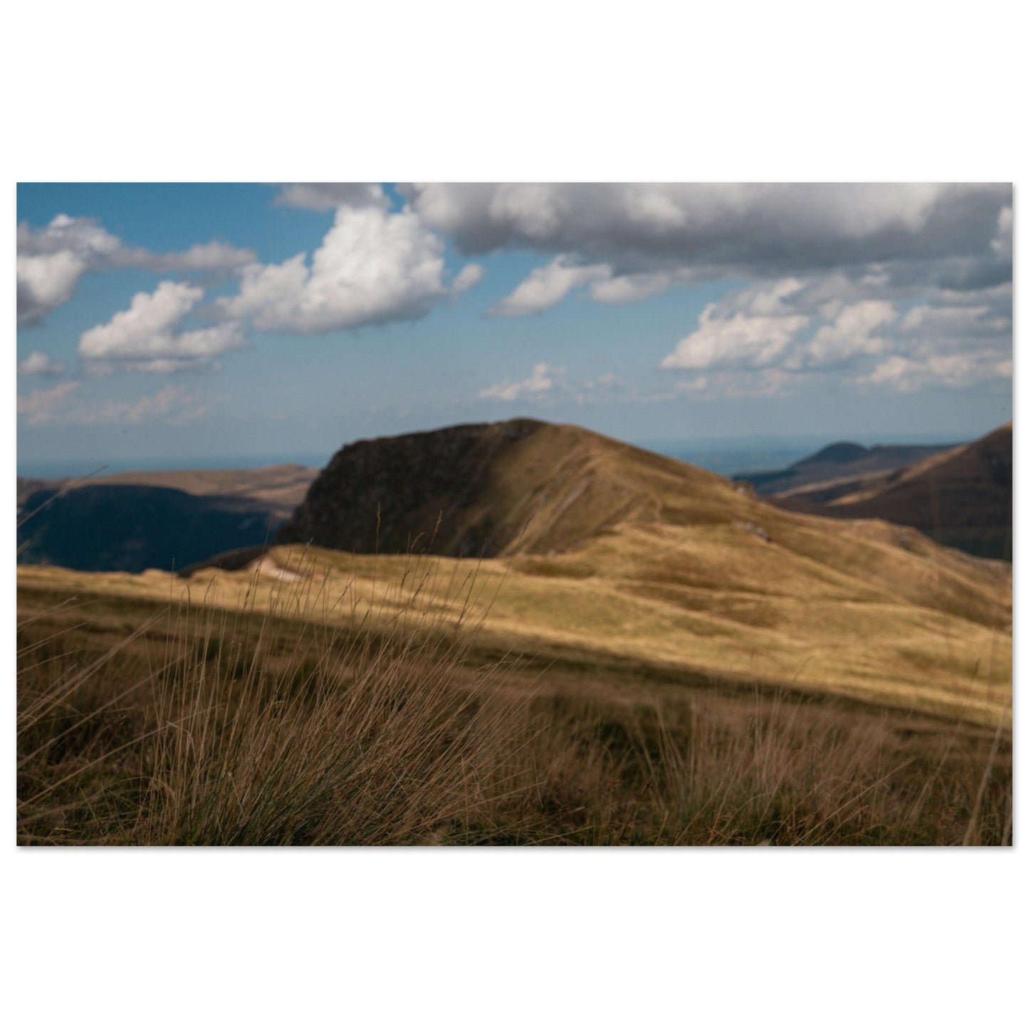 Tableau photo Photo du Puy de Sancy, Le Mont - Dore, Puy - De - Dôme 1 — tirage aluminium Dibond mat, fabrication française, prêt à accrocher