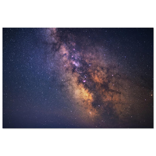 Vente Photo de la Voie lactée dans la nuit noire - Tableau photo paysage
