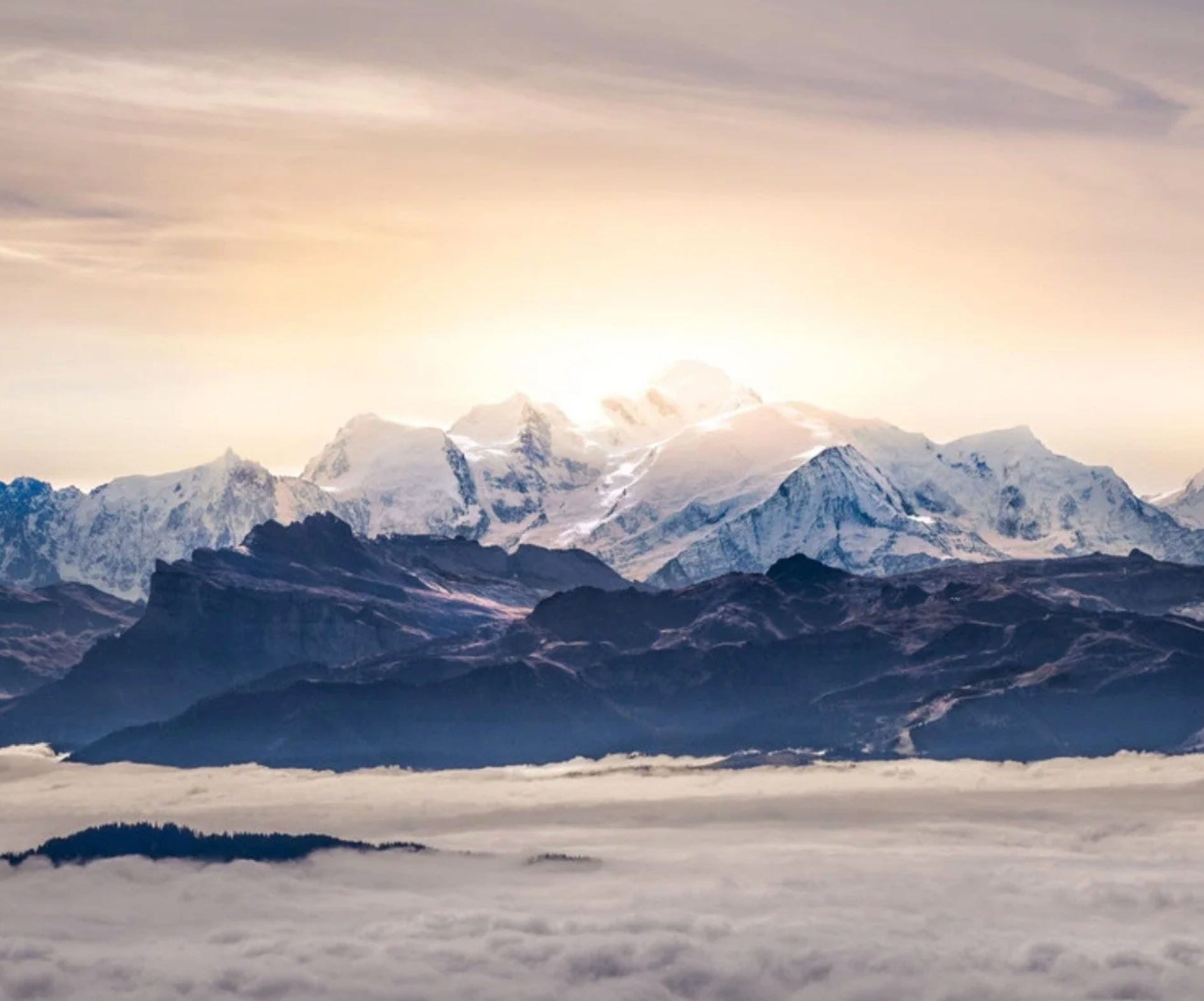 Vente de photo sur tableaux paysage Mont Blanc