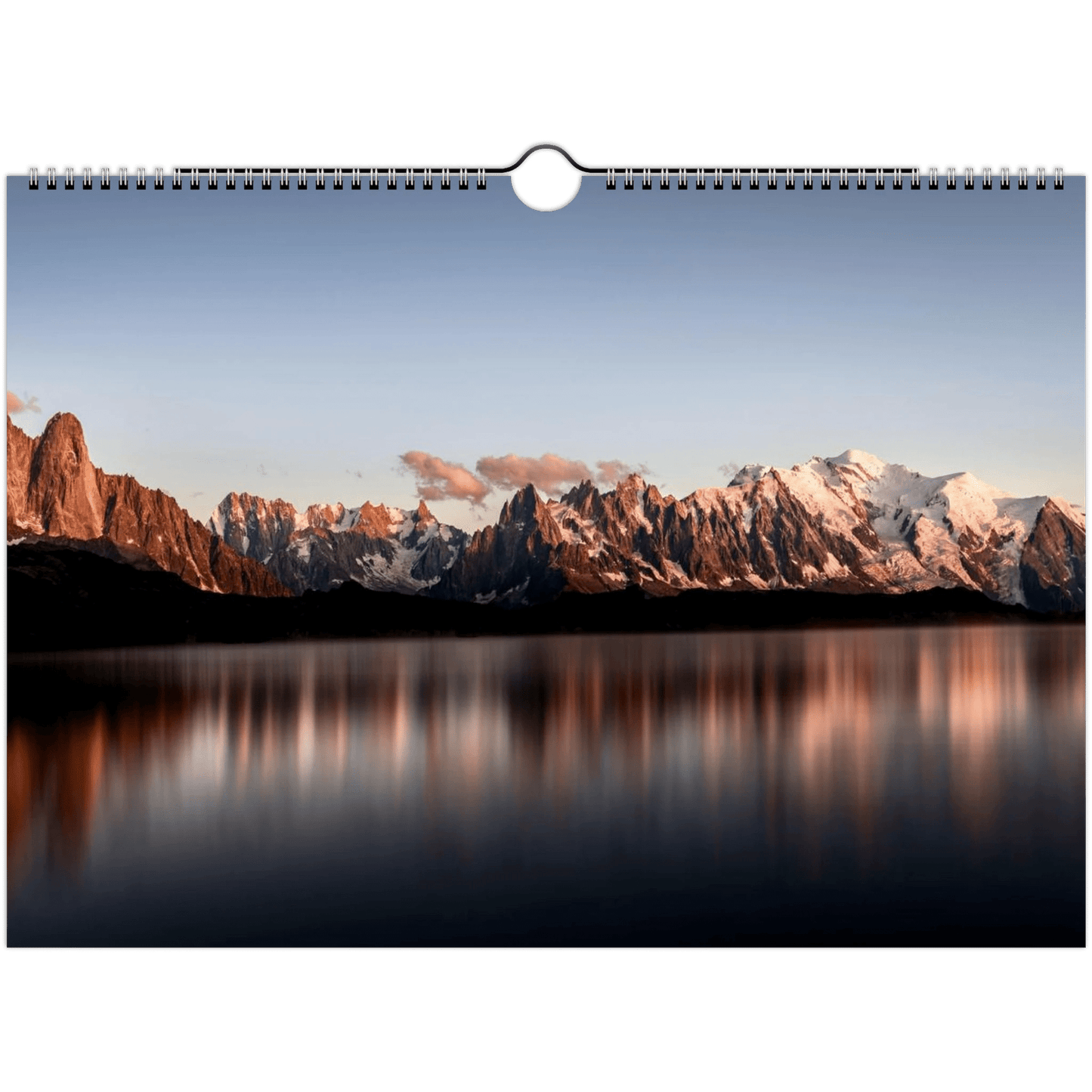 Tableau photo Calendriers muraux 2026 (Europe et Reste du monde) — tirage aluminium Dibond mat, fabrication française, prêt à accrocher