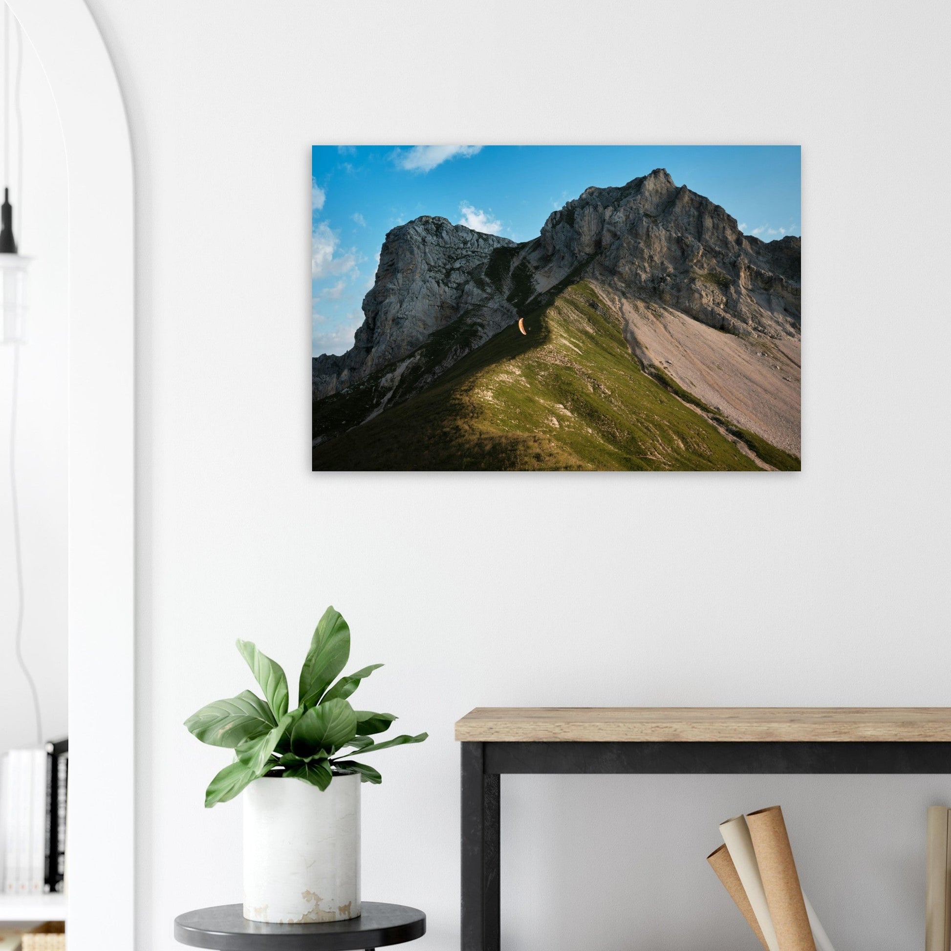 Tableau photo Photo de la Tournette, Haute - Savoie — tirage aluminium Dibond mat, fabrication française, prêt à accrocher