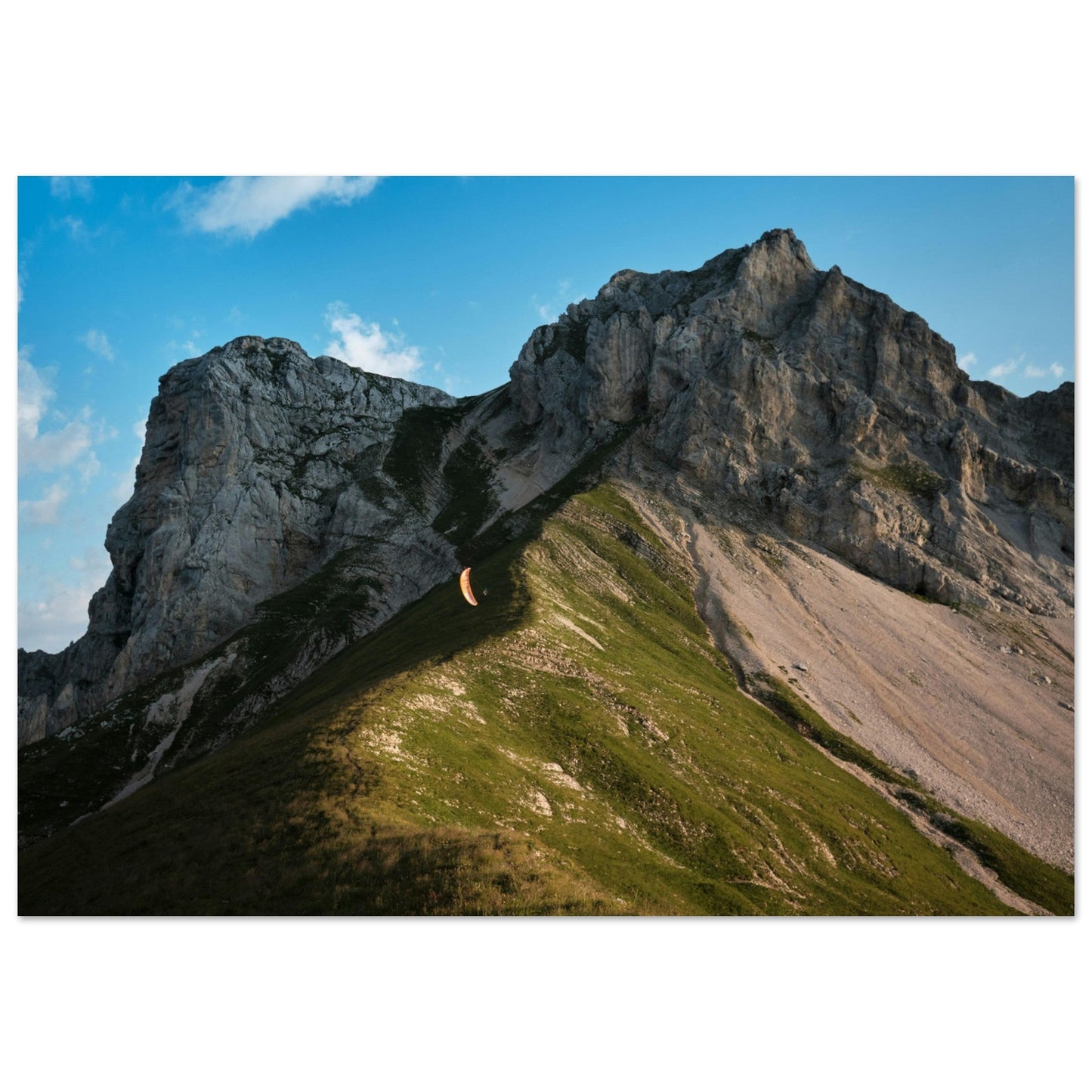 Tableau photo Photo de la Tournette, Haute - Savoie — tirage aluminium Dibond mat, fabrication française, prêt à accrocher