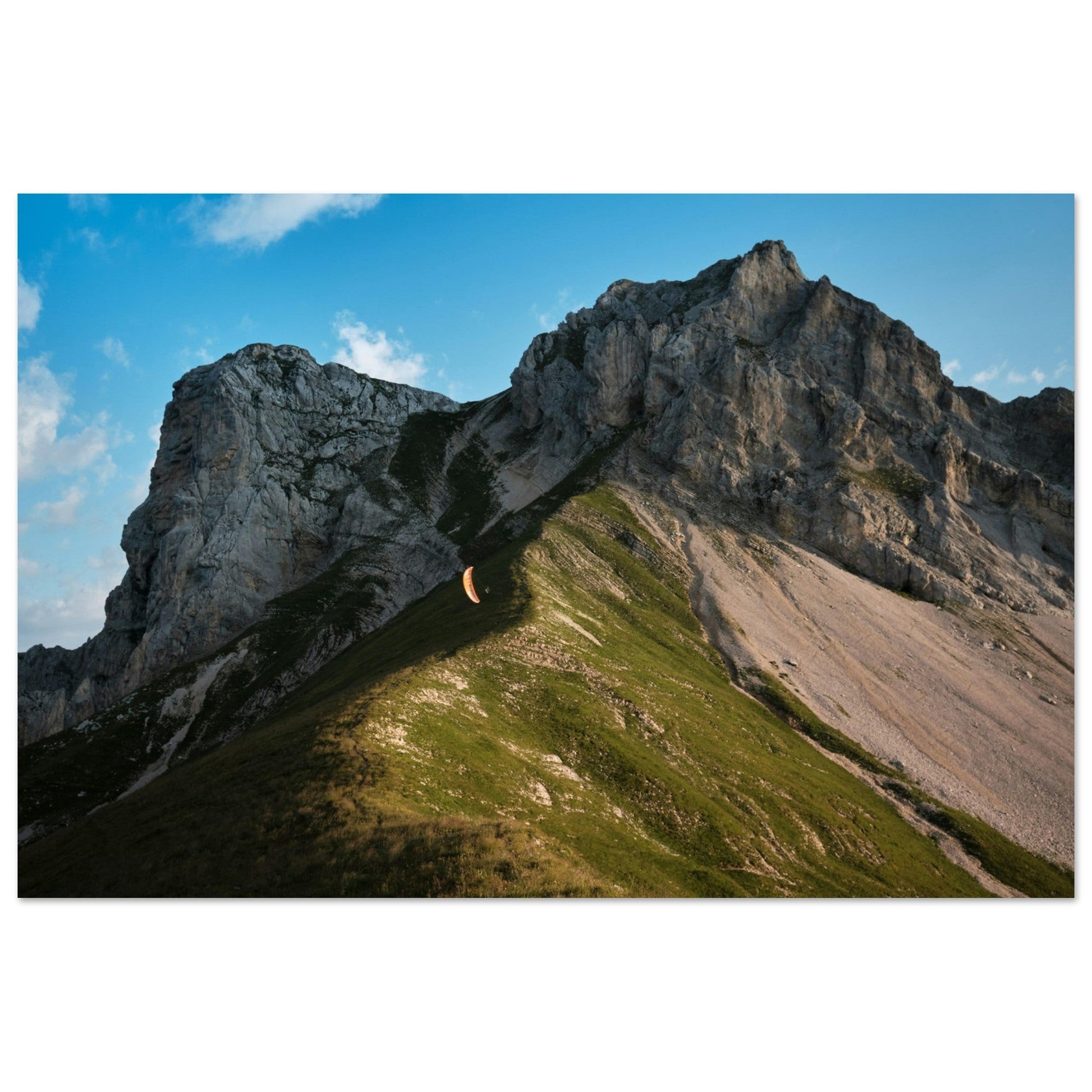Tableau photo Photo de la Tournette, Haute - Savoie — tirage aluminium Dibond mat, fabrication française, prêt à accrocher