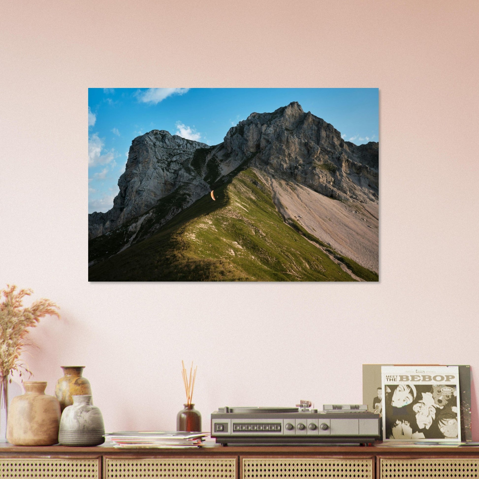 Tableau photo Photo de la Tournette, Haute - Savoie — tirage aluminium Dibond mat, fabrication française, prêt à accrocher