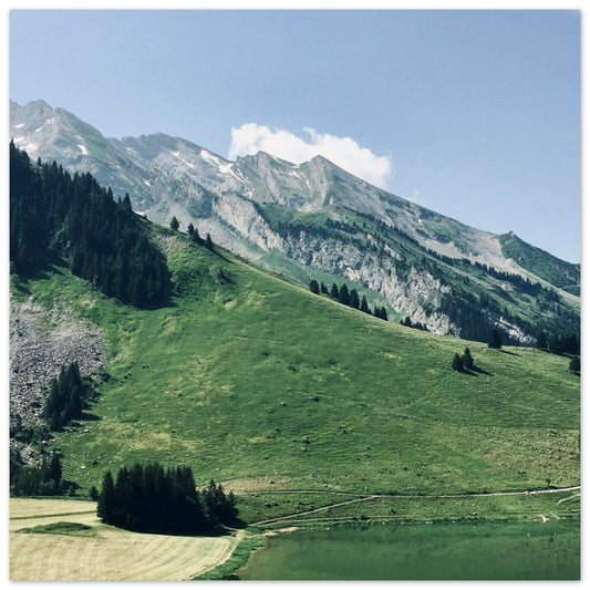 Vente Photo de la Clusaz, Haute Savoie #7 - Tableau photo alu montagne