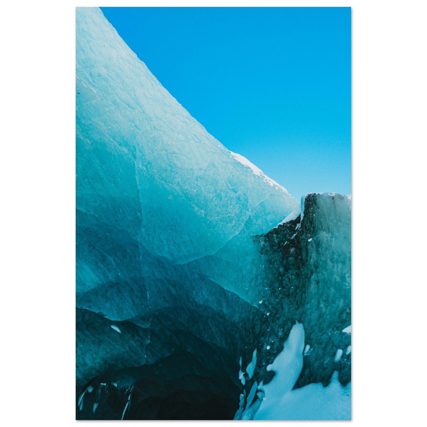 Photo de la mer de glace, Chamonix-Mont-Blanc #3 - Tableau photo alu montagne