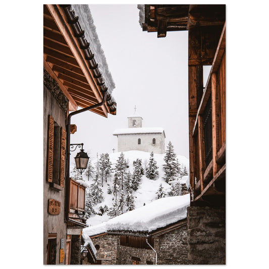 Vente Photo de La Rosière, Montvalezan, France - Tableau photo alu montagne