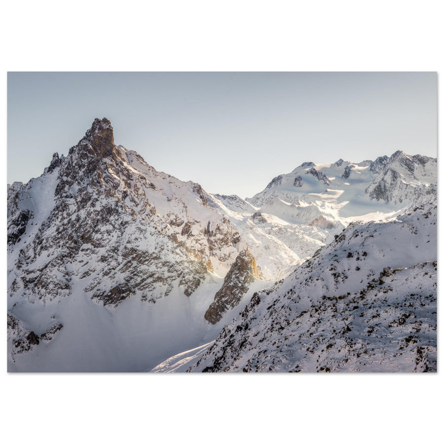 Tableau photo sur aluminium Dibond : L’Aiguille du fruit, Parc de la Vanoise