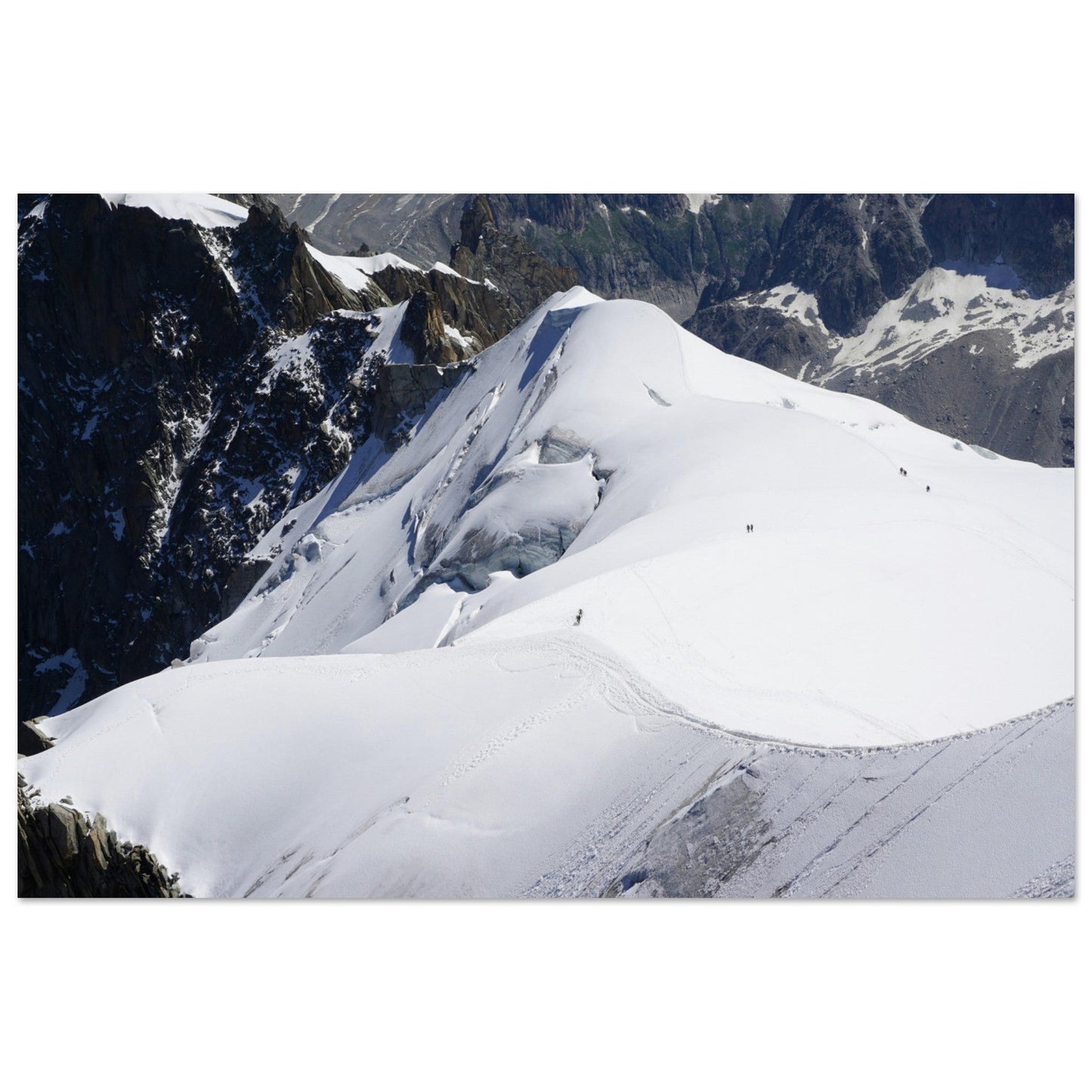 Photo de l'Aiguille du Midi, Chamonix-Mont-Blanc #2 - Tableau photo alu montagne