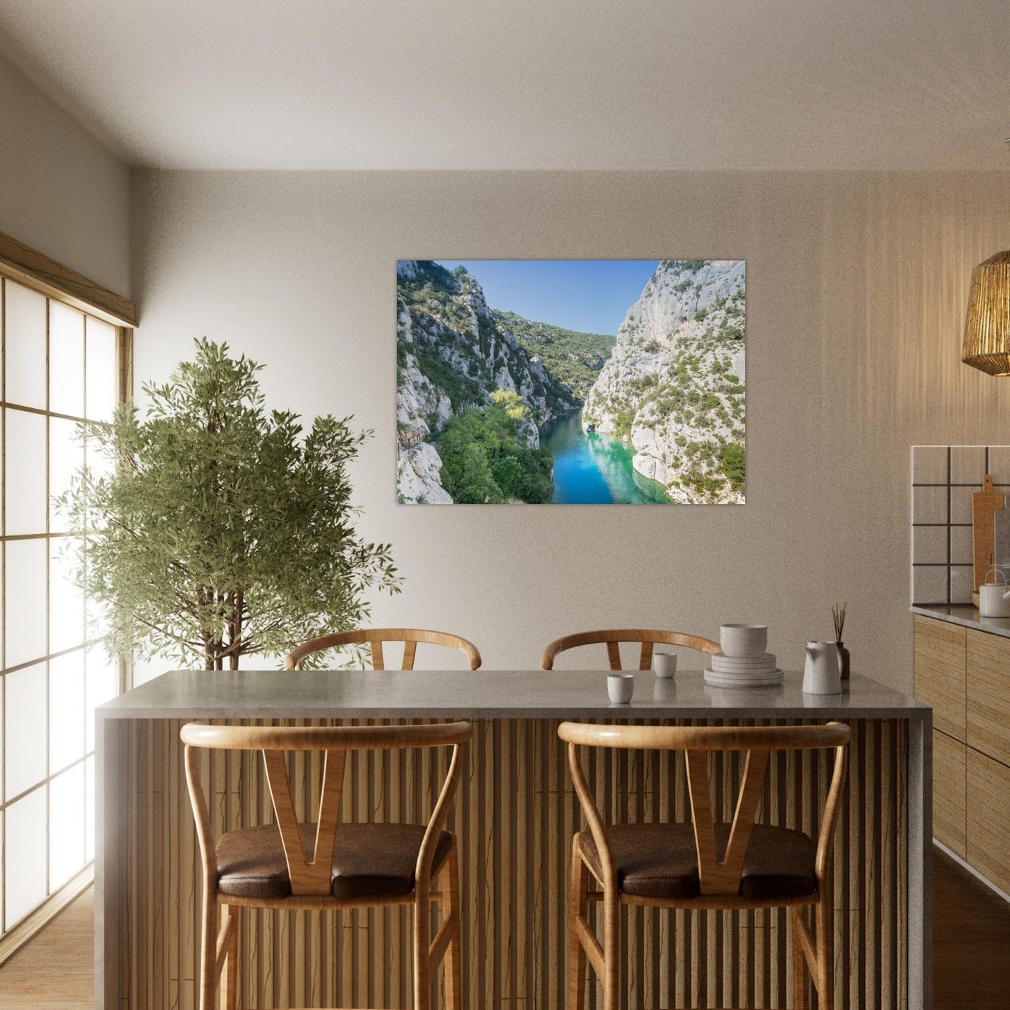Vente Photo des Gorges du Verdon, Provence - Tableau photo alu montagne
