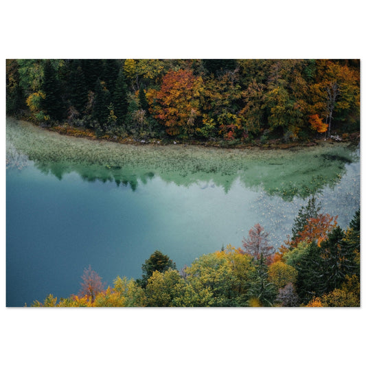 Photo du Jura en automne #5 - Tableau photo alu montagne