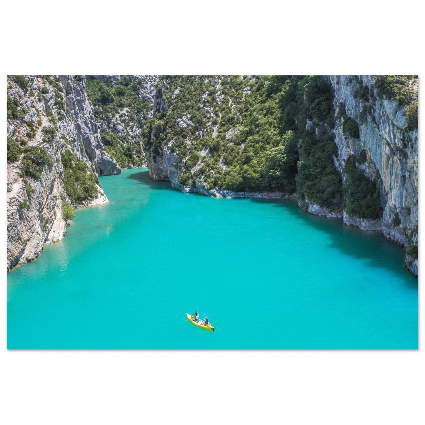 Photo du Lac de Sainte Croix, Gorges du Verdon, Provence - Tableau photo alu montagne