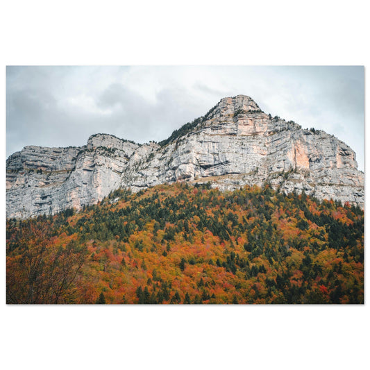 Vente Photo du Mont Revard en automne, La Féclaz, Les Deserts, Savoie - Tableau photo alu montagne