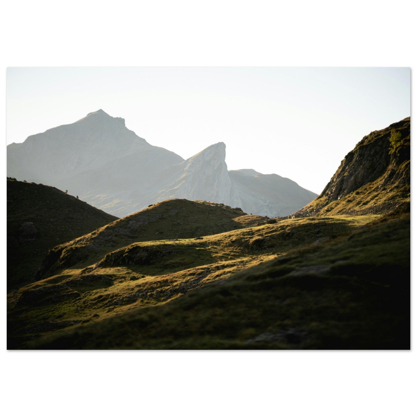 Tableau photo Photo du Pic du Midi d'Ossau, Laruns, Pyrénées 4 — tirage aluminium Dibond mat, fabrication française, prêt à accrocher