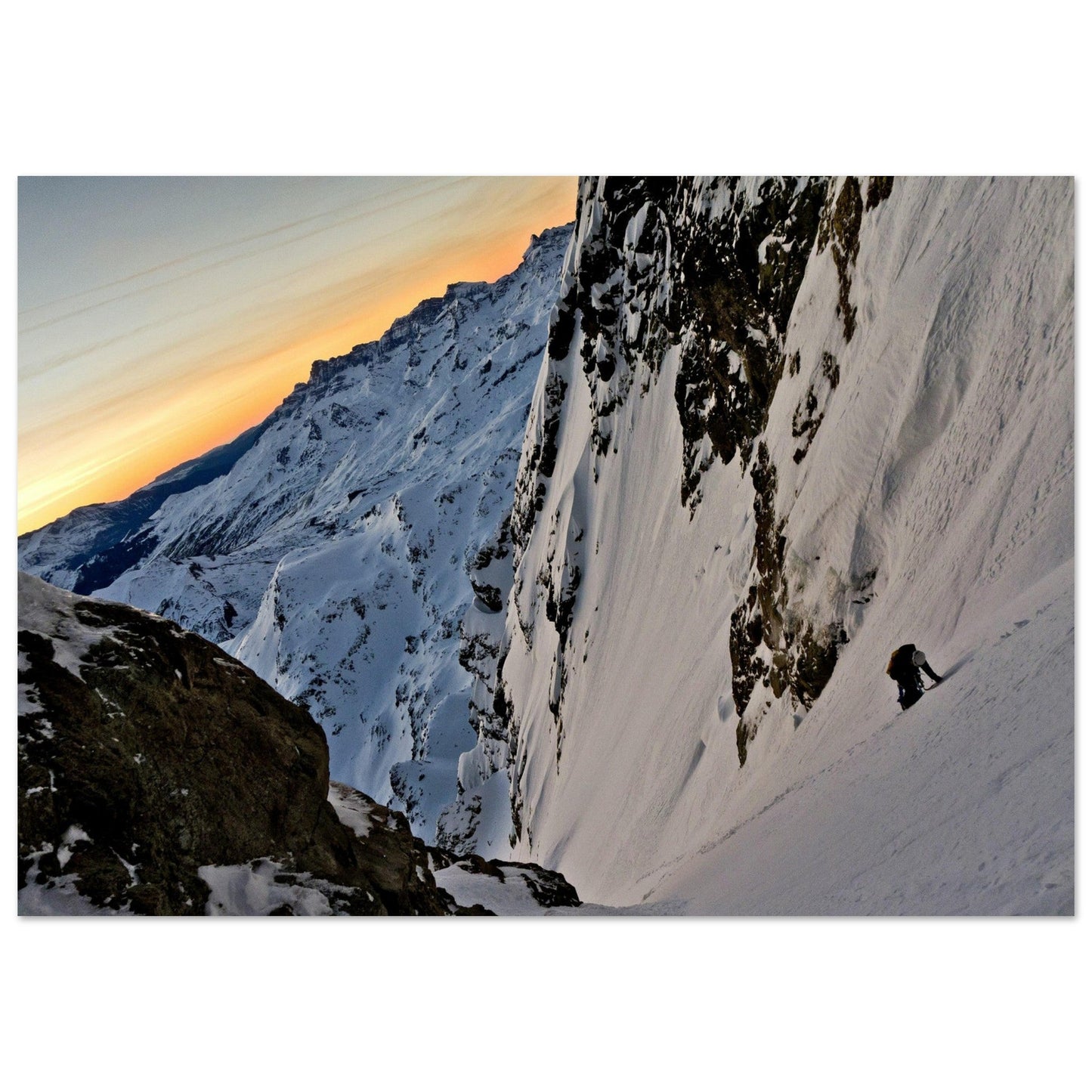 Tableau photo Photo du Pic du Midi d'Ossau, Laruns, Pyrénées 1 — tirage aluminium Dibond mat, fabrication française, prêt à accrocher