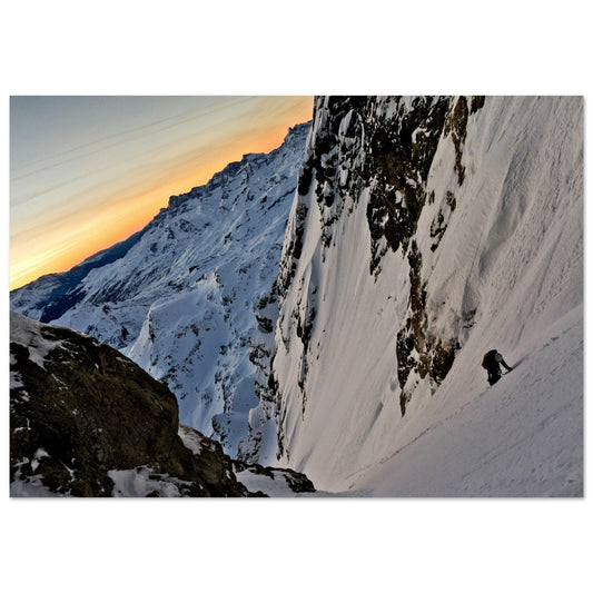 Tableau photo Photo du Pic du Midi d'Ossau, Laruns, Pyrénées 1 — tirage aluminium Dibond mat, fabrication française, prêt à accrocher