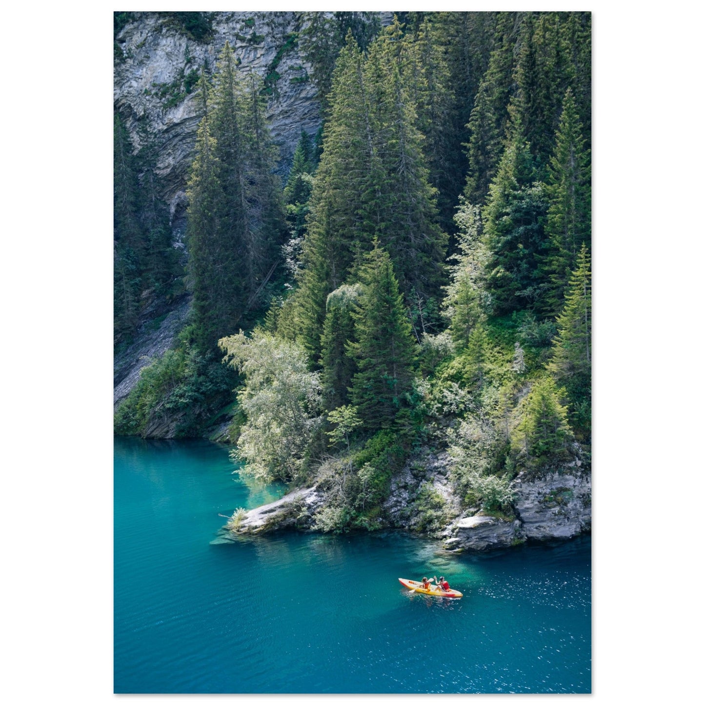 Tableau photo Photo du Lac de Saint - Guérin, Beaufort 1 — tirage aluminium Dibond mat, fabrication française, prêt à accrocher