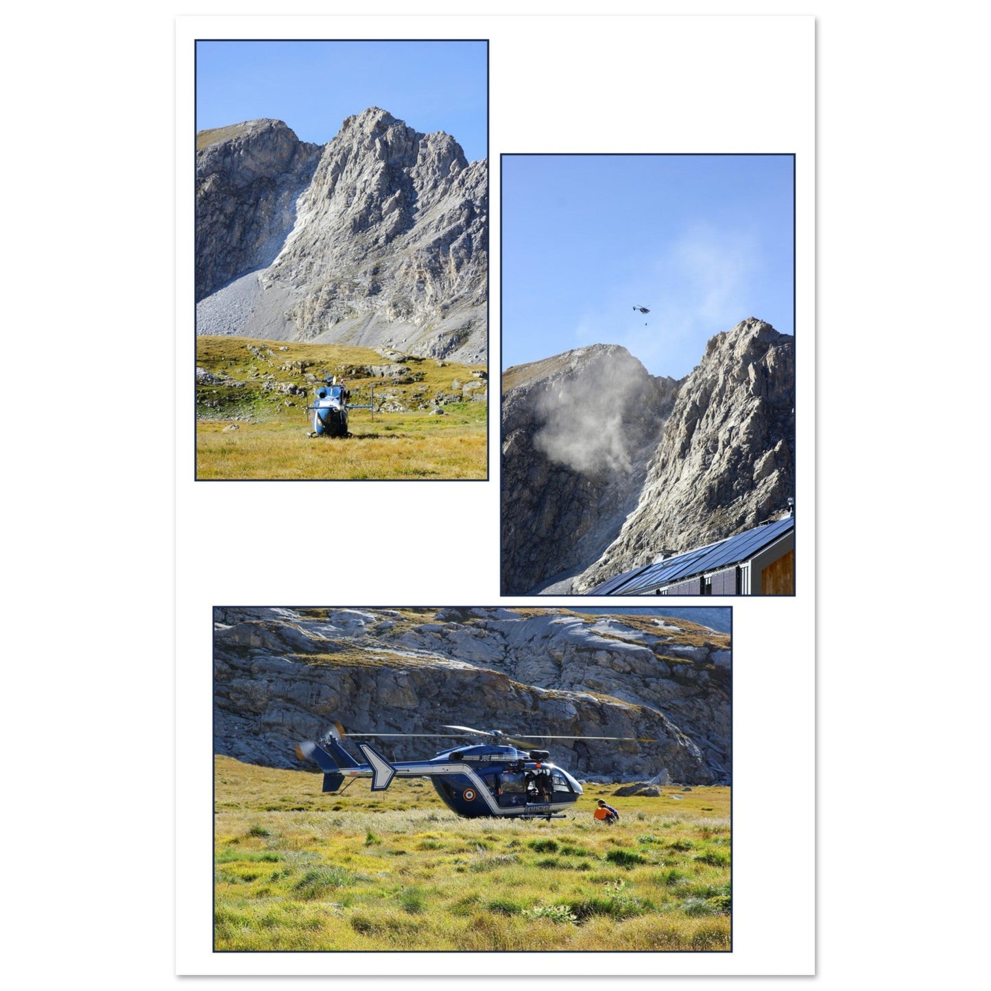 PROJET JEAN GARNIER - alu — tableau photo paysage de montagne en Alu Dibond, fabrication française