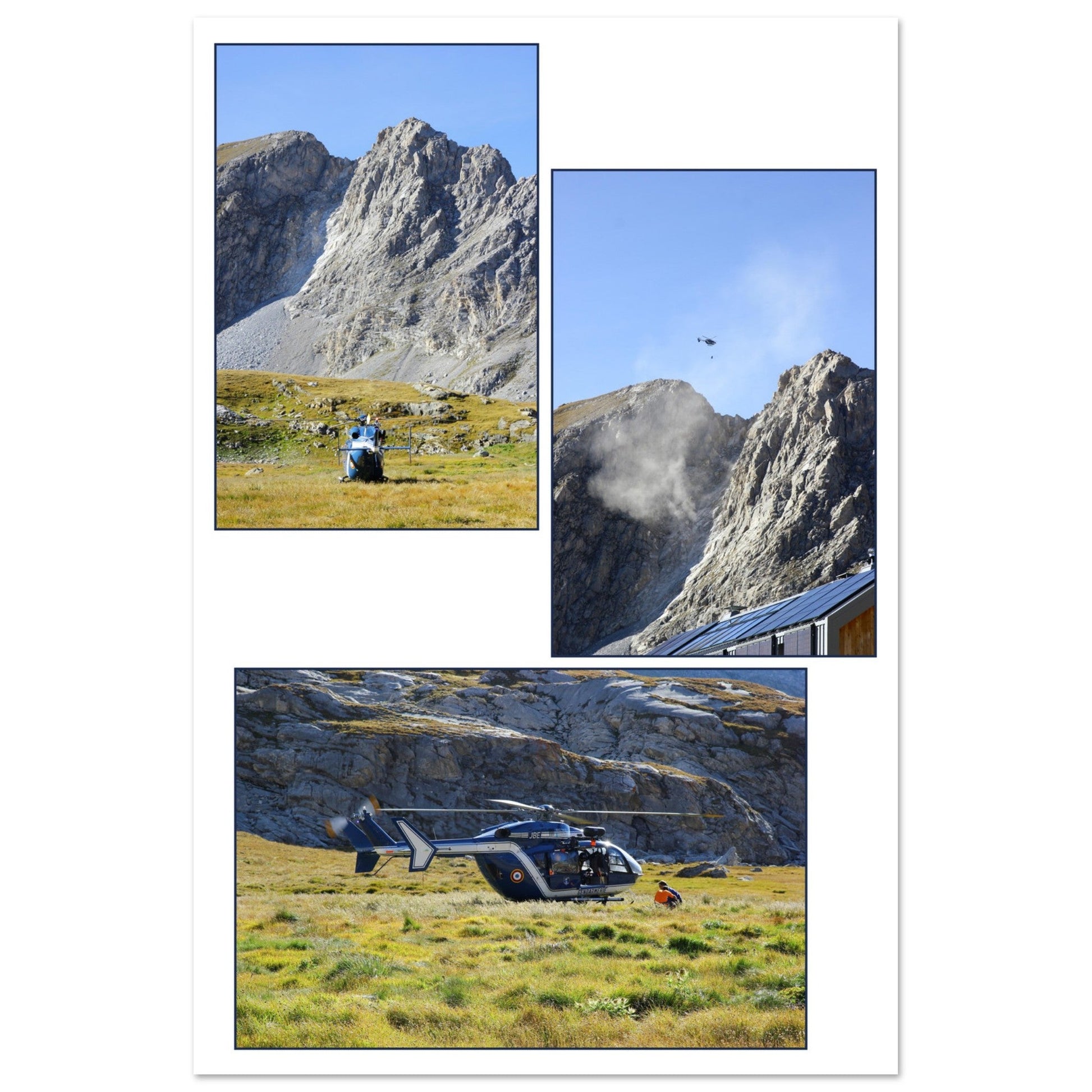 PROJET JEAN GARNIER - alu — tableau photo paysage de montagne en Alu Dibond, fabrication française